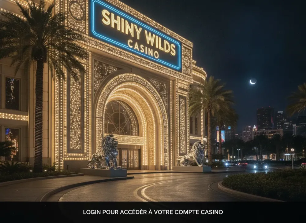 Shiny wilds login pour accéder à votre compte casino